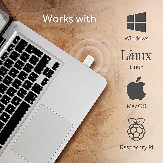 Aeotec Z-Stick 7 Plus, Zwave Plus USB to Create Z-Wave hub, Gateway Controller with 700 Series ZWave, SmartStart and S2, Works with Raspberry Pi 4, Compatible with Home Assistant