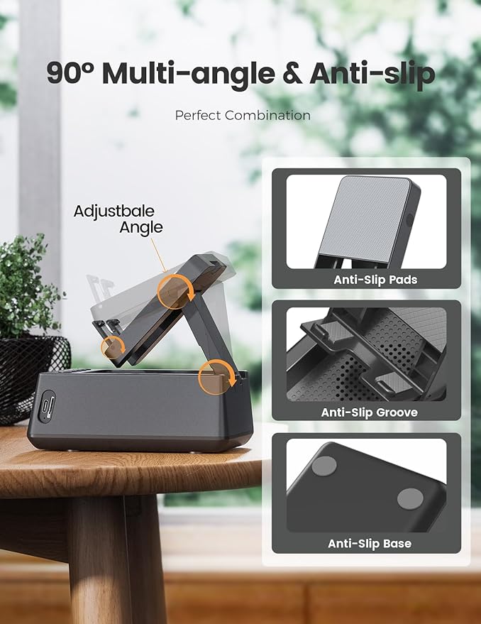 CHIFENCHY Birthday Gifts for Men Women-Bluetooth Speaker with HD Sound, Stocking Stuffers White Elephant Gifts for Adults, Kitchen Gadgets for Anniversary Idea Gift for Dad Mom Husband Wife(Black)