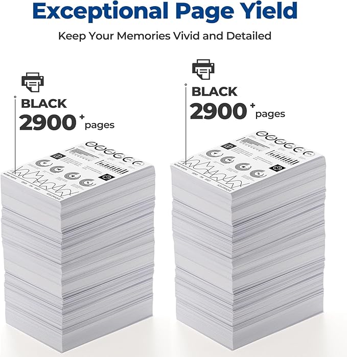 148A W1480A Toner Cartridges Replacement 4001dw 4001dn 4001n for HP 148A 148X W1480A Toner (with Chip) W1480A W1480X Works for MFP 4101fdw 4101fdn Printer (2Black)