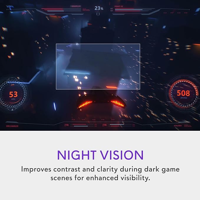 Alienware AW2524HF Gaming Monitor - 24.5-inch (1920x1080) 500Hz (Overclock) 0.5ms Display, Height/Tilt/Swivel/Pivot Adjustability, 3yr Advanced Exchange-Black