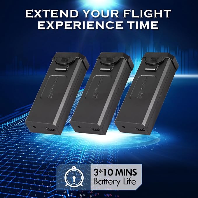 GoolRC Drone with Camera for Adults, 1080P HD FPV Foldable Mini Drones for Teen Beginners, Brushless RC Quadcopter with Altitude Hold, Headless Mode, 360° Flips, Gesture Selfie, One Key Takeoff