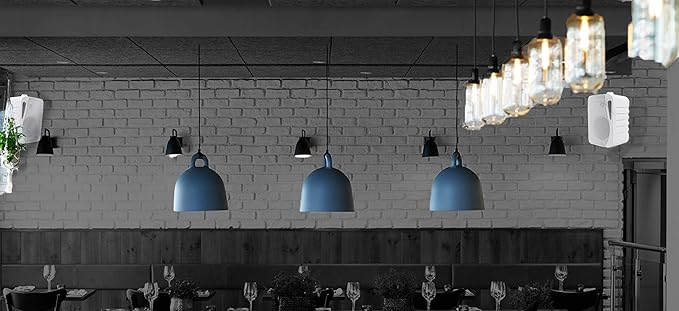 Rockville Pair HP4S-8 4-Inch 360W Outdoor/Indoor Speakers, 8 Ohm, IPX44 Weather-Resistant, Swivel Brackets, Removable Paintable Grills, for Home Theater and Patio