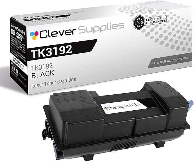 CS Replacement Toner Cartridge Compatible with Kyocera-Mita TK3192 Black ECOSYS P3060dn Black