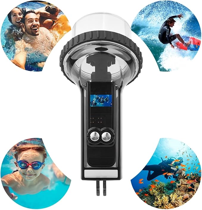 PULUZ Waterproof Housing Case for DJI Osmo Pocket 2, 60m Deep Diving Protective Housing Shell for Underwater Photography