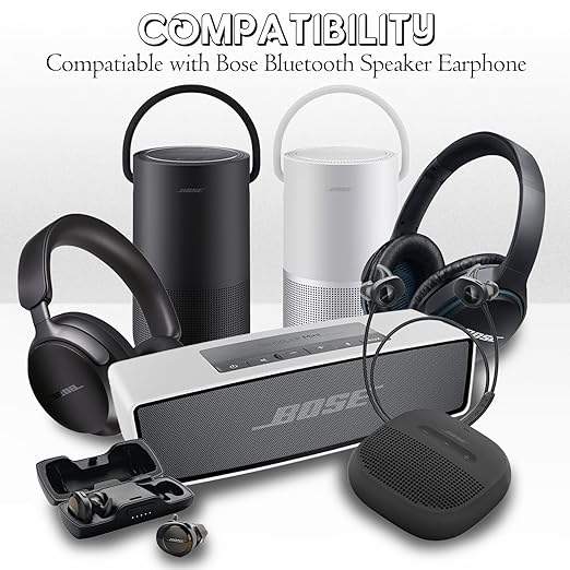 Micro USB Charger Cord for Bose SoundLink Color Bluetooth Speakers I II III 3, SoundLink Mini 2 II, Micro, Revolve, Revolve Plus QC20 QC35 SoundSport Free Headphones, 5V Adapter Charger Replacement