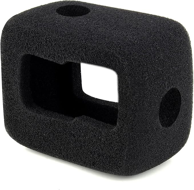 2-Pack Windslayer Cover Wind Muff for GoPro Hero 9 10 11 12 13 Black Wind Noise Reduction Housing Frame Case
