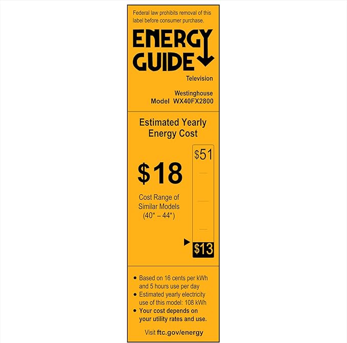 Westinghouse 40-inch Smart TV, FHD 1080P Xumo TV w/Voice Remote, Flat Screen Television w/Dolby Atmos, Blueooth, Apple AirPlay, Wi-Fi & Mobile Connectivity