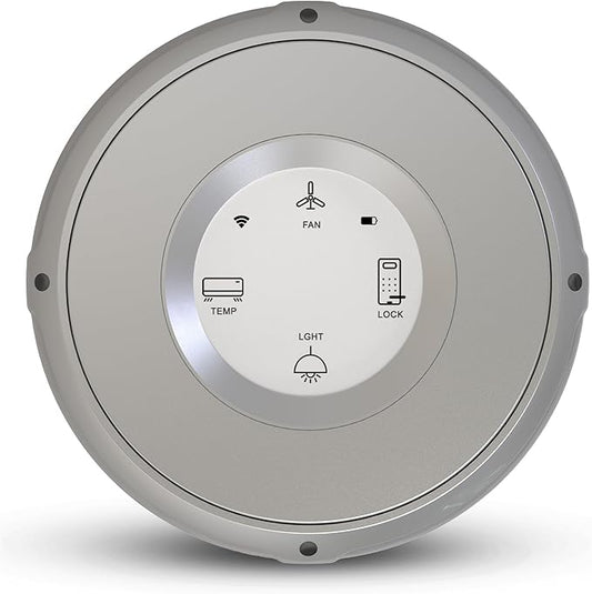 Smart Home Controller + Bluetooth Controller - Works with Alexa, Google Home, Home Assistant, SmartThings, Lights, thermostats and More - Programmable & Customizable Buttons (Sterling Moon)