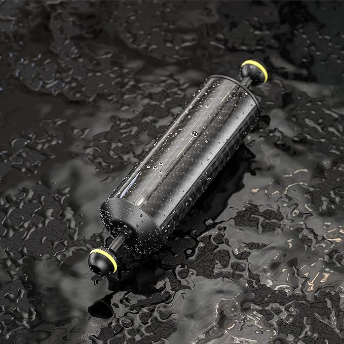 Sea frogs D60mm, 10'', Carbon Fiber Float Arm for Ultralight, Aquatic Arm, Buoyancy Provided 410g, Underwater Camera System Diving Tray Video Light/Strobe GA-7