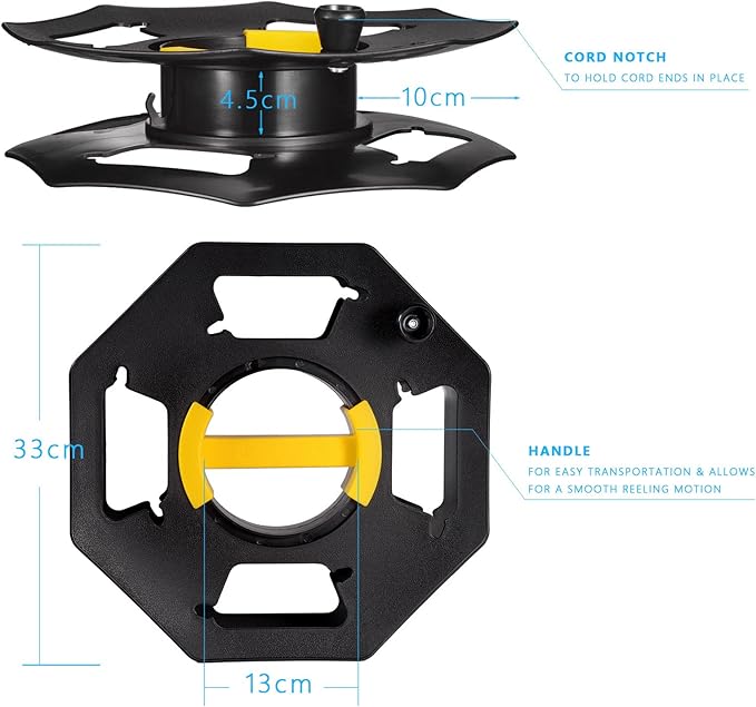 Superbat SDI Cable BNC Cable 75ohm Belden 1694A 100ft + 3G/6G SDI Cable Reel Supports HD-SDI/3G-SDI/4K/6K SDI Recorder Camera Monitor Converter Router Audio Sync Broadcast etc.