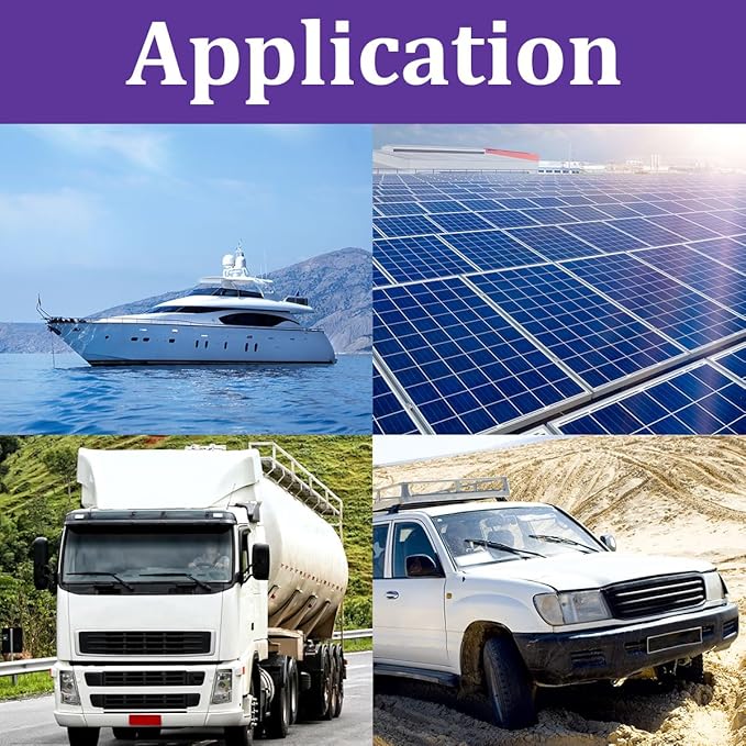 400A 12V Bus Bar Marine Power Distribution Block with Cover with 4 x 3/8”Post 3 x #8 Screws Terminals,Battery Bus Bar (Pair, Red & Black),Automotive Busbars 12 Volt for Car Boat Solar Wiring