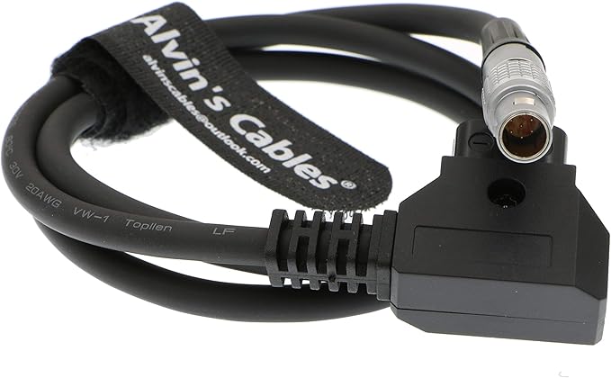 Alvin's Cables Nucleus M Motor Power Cable D-tap to 7 Pin Male for Tilta 70cm| 27.6inches