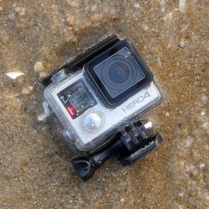 Waterproof Housing Case for GoPro Hero 4 Black, Hero 4 Silver, Hero 3+, Hero 3 Underwater Photography - Waterproof Up to 131 ft (40M) - with Quick Release Mount, Thumb Screw