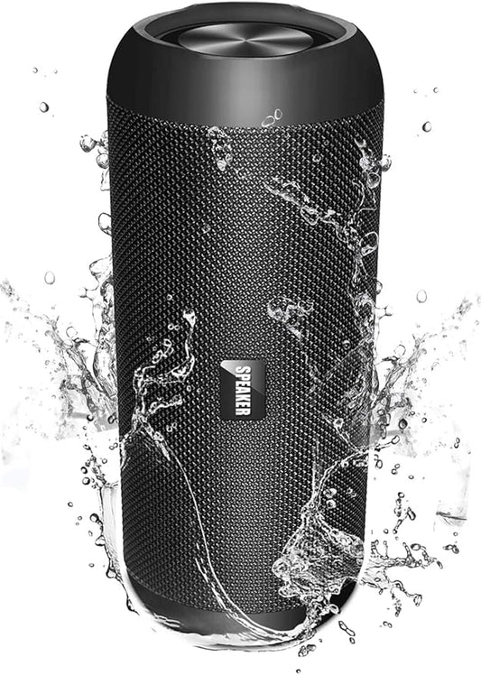 Bluetooth Speakers, 30W Portable Speaker Loud Stereo Sound, Rich Bass IP67 Waterproof, 30+ Hour Playtime, Built-in Mic, Wireless Speaker with TF, AUX, FM for Shower, Pool, Party, Travel, Outdoors