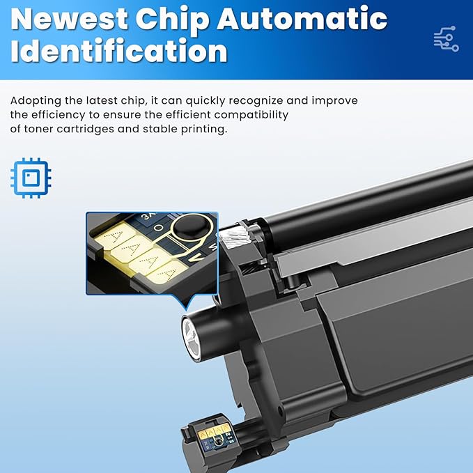 218X Black Toner Cartridge W2180A Compatible for HP 218X 218A Black Toner Cartridge (with CHIP) Replacement for HP218X HP218A Works with Color Laser Jet Pro 3201dw MFP 3301fdw 3301sdw 3301cdw, 2 Pack