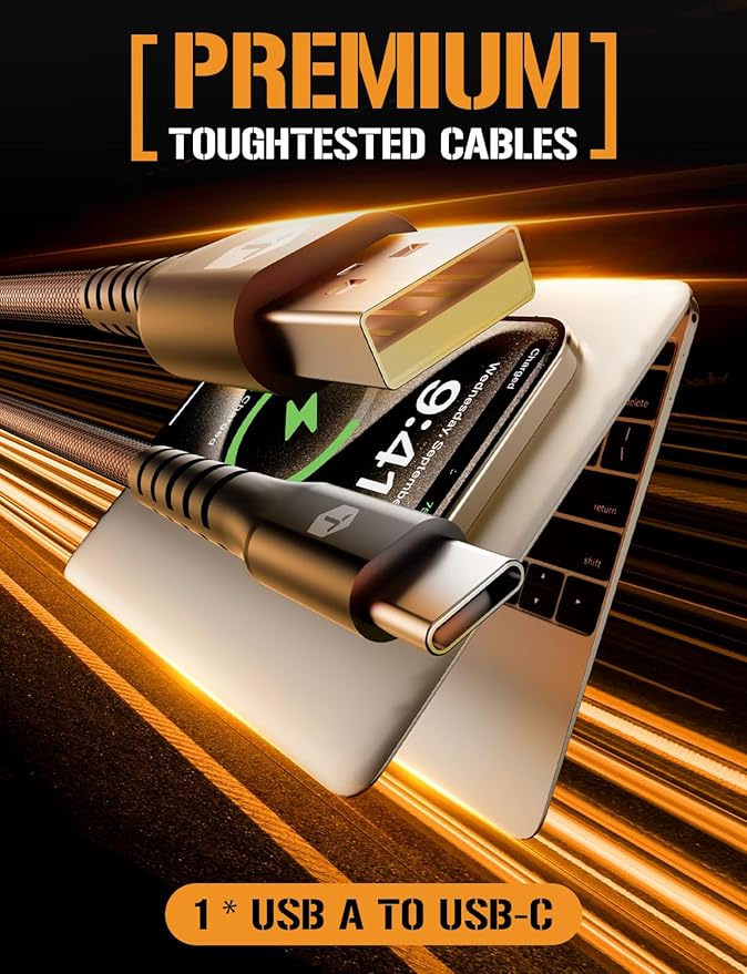 ToughTested ROC 5 Solar Power Bank 5000mAh, MagSafe Compatible Wireless Charger for iPhone 17/16/15/14/13, QC3.0 USB-C PD20W, IP54 Rugged Outdoor Battery with 5-Year Warranty for Travel, Camping