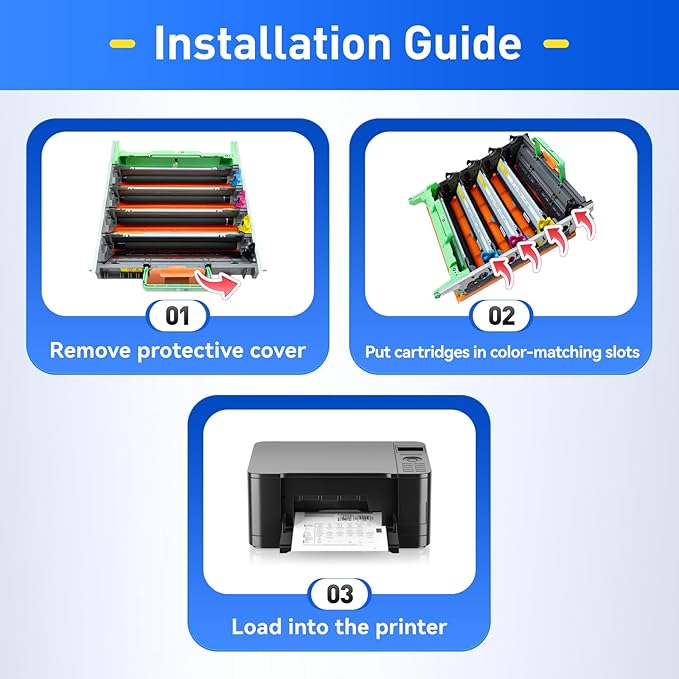 DR310CL DR-310CL Drum Unit Compatible Replacement for Brother HL-4150CDN HL-4570CDW HL-4570CDWT MFC-9460CDN MFC-9560CDW MFC-9970CDW Printer Ink Toner Cartridge TN315 TN310 Copier Scanner High-Yield