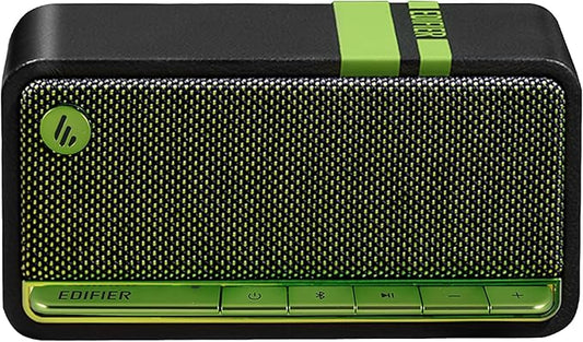 Edifier Retro Wood Bluetooth Speaker,Wireless Portable Speakers with 20W Stereo Sound,Vintage Decor Speaker with AUX,USB Soundcard,Micro SD Black