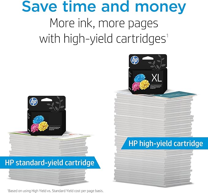 HP 67XL Black High-yield Ink Cartridge for HP Printers | Works with Printer Series: DeskJet 1255, 2700, 4100, ENVY 6000, 6400 Series | Eligible for Instant Ink | 3YM57AN | Packaging May Vary