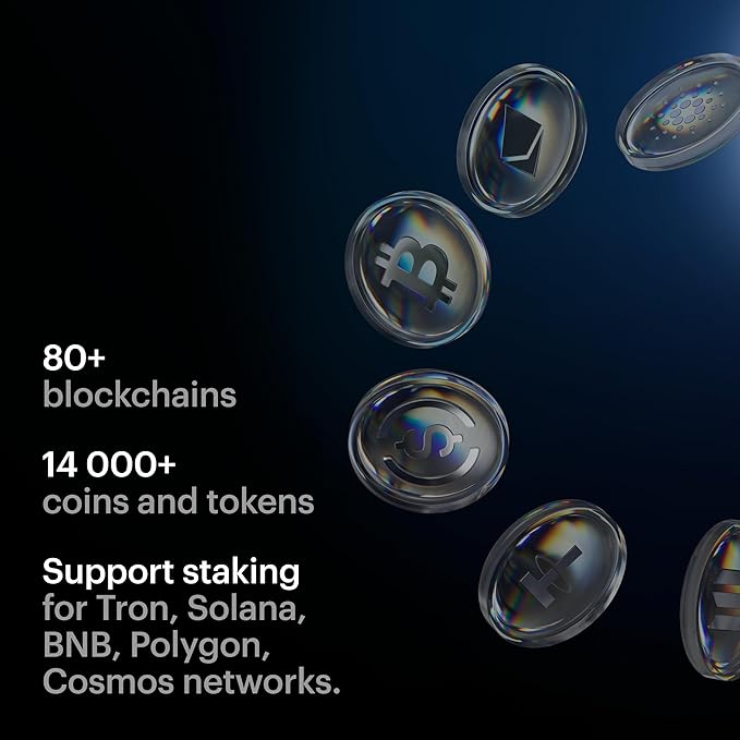 TANGEM Wallet Pack of 3 - Secure Crypto Wallet - Trusted Cold Storage for Bitcoin, Ethereum, NFT's & More Coins - 100% Offline Hardware