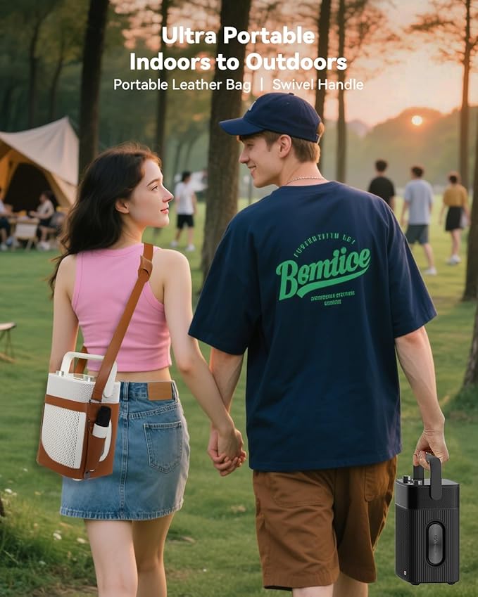 Portable Bluetooth Speaker with Light, Waterproof Karaoke Machine for Adults & Kids, Loud Sound and Deep Bass, Up to 8H Playtime, Support Bluetooth/AUX/USB for Home, Party, Outdoor and Travel