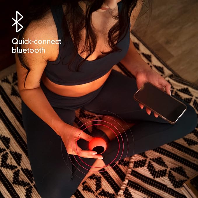 Fashionit U Mini - Small Bluetooth Speaker Wireless - Mic & Remote Shutter, Portable Bluetooth Speakers, Rich Sound for Home & Outdoor, Stocking Stuffers, White Elephant Gifts for Adults - Glow Orange