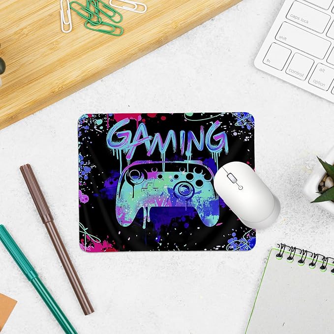 hold fizz Gaming Mouse Pad, Small Cool Gamer Mouse Pad, Gaming Mousepad Accessories for Desk, Laptop, Computer, Office, Boys Kids Room Decor, 9.5x7.9 Inch
