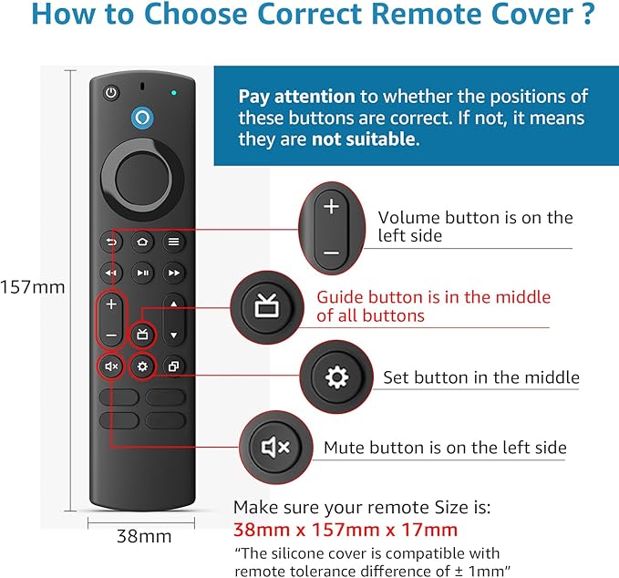 (2Pcs) OneBom Silicone Remote Case Glow in The Dark for Firetv 4K Max (2nd)/Insignia/Pioneer/Omni (QLED) Series with Lanyard, Lightweight Anti-Slip Shockproof(Glow Green&Glow Pink)