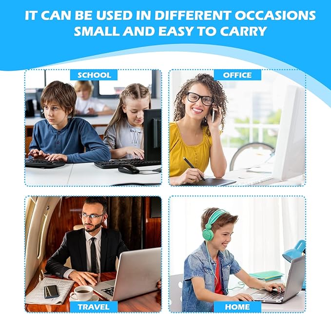 12 Pack Wired Mouse Bulk Computer Mouse Wired with Ergonomic Design Computer Mice Plug and Play USB for Students, Teachers Multi Device Compatibility for Classroom, Home, Office, Remote Work (12)