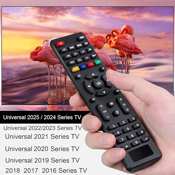 Universal TV Remote for Samsung, TCL, Philips, Vizio, Sharp, Sony, Panasonic, Sanyo, Insignia, Toshiba and Other Brands LCD LED 3D HDTV Smart TV Remote Control