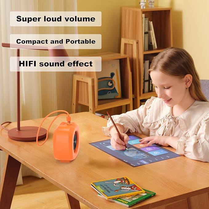 Bluetooth Speaker Portable Media Players Clear Loud Stereo Sound Deep Bass Wireless Speaker With Lights TWS IPX5 Waterproof Small Speakers Long Playtime for Home/Party/Outdoor/Beach Electronic Gadgets