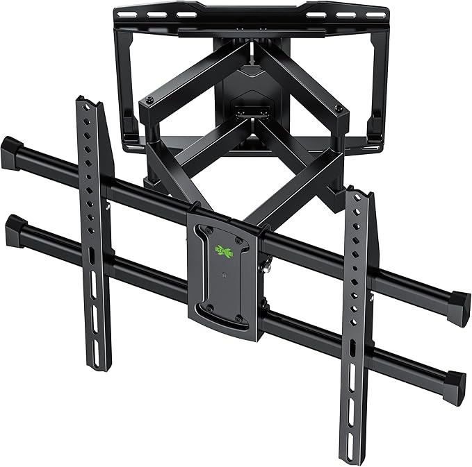 USX MOUNT Full Motion TV Wall Mount for Most 37-82 Inch TV up to 132lbs, TV Mount Articulating with Swivel, Tilt & Extension, Wall Mounts T V Bracket for VESA 600x400mm 400x300mm, Max 16" Wood Studs