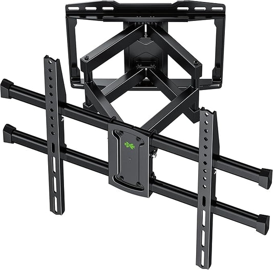 USX MOUNT Full Motion TV Wall Mount for Most 37-82 Inch TV up to 132lbs, TV Mount Articulating with Swivel, Tilt & Extension, Wall Mounts T V Bracket for VESA 600x400mm 400x300mm, Max 16" Wood Studs