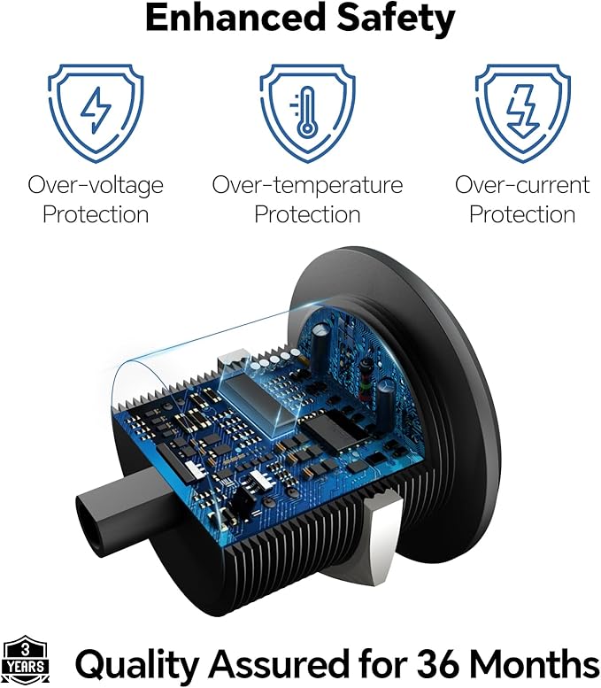 Acegoo RV USB Outlet All-Aluminum Type A + Type C Ports 12V/24V USB Charger, Recessed Mount 24W High-speed Charging Socket, PD3.0 & QC3.0 Fast Charger for Camper Trailer Van Car Boat Golf Cart (2Pcs)