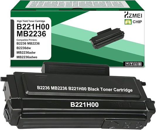 B221H00 Toner Cartridge High Yield B2236 MB2236 B221H00 Black Toner Compatible for Lexmark B2236dw MB2236adw MB2236adwe Laser Printer 3,500 Pages