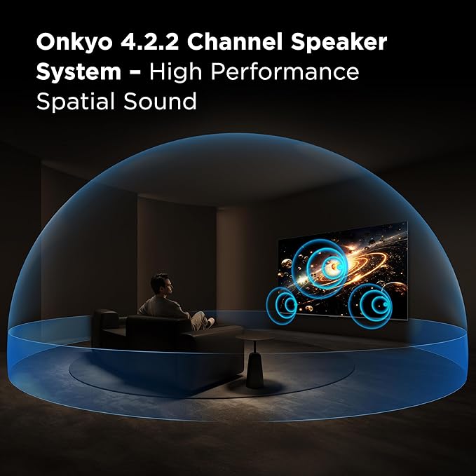 TCL 115-Inch QM7K QLED 4K Smart QD-Mini LED TV with Google TV (115QM7K, 2025 Model) Dolby Vision IQ, Dolby Atmos, HDR, Game Accelerator up to 288Hz, Voice Remote, Compatible with Alexa