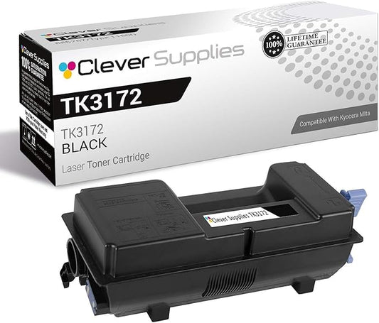 CS Replacement Toner Cartridge Compatible with Kyocera-Mita TK3172 Black ECOSYS P3050dn Black