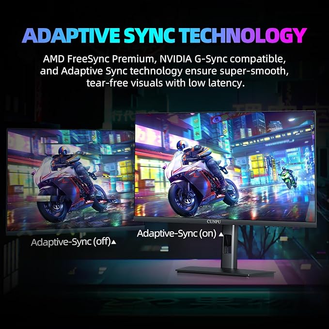 27 Inch 4K 144/160Hz Gaming Monitor, UHD 3840x2160 Fast IPS Panel PC Monitor, 135% sRGB, HDR400Nit, Freesync & G-sync, Support PS5 Xbox 4K 120Hz, HDMI 2.1,DP 1.4, Height/Vertical Adjustment