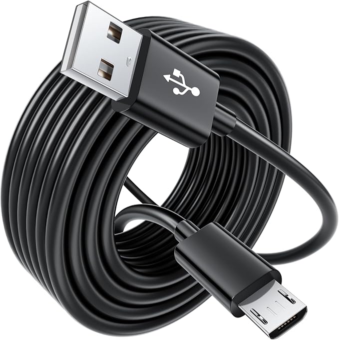 10FT Long PS4 Charger Cord for Xbox One Controller,PS4 Charging Cable,Micro USB Cable for Xbox One S/X Slim Elite Controller,Dualshock 4 Data Cord Wire for Sony PlayStation 4 Controller Games Console