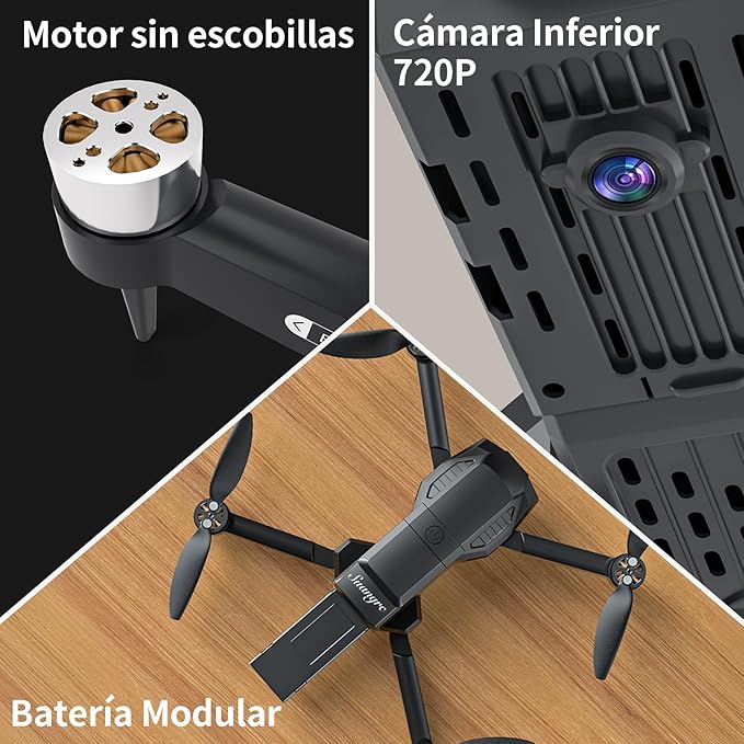 S508 Mini Drone with Camera 90°adjust, Remote Control Helicopter for Beginners, FPV RC Quadcopter with 720P Live Video Camera, Foldable Drone with Upgrade Altitude Hold, Gravity Control, Carry Case