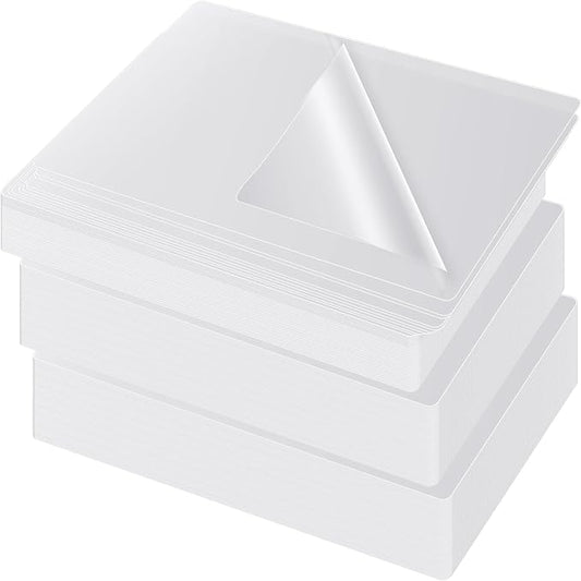 Jetec 1000 Pcs Laminating Sheets Bulk 8.6 x 12 Inch Clear Lamination Sheets 4 Mil Lamination Pouches Thermal Lamination Paper Hold Sheet Clear Letter Size Sheets Home Office Supplies