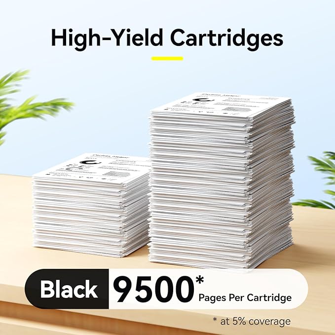 148X Black Toner Cartridge 2-Pack with Chip Replacement for HP 148X W1480X 148A W1480A Compatible for HP LaserJet Pro 4001dn 4001dw 4001n MFP 4101dw 4101fdn 4101fdw 4001 4101 Series Printer High Yield