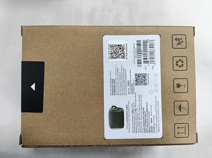 PGYTECH Mini Travel Tech Organizer, Waterproof Tech Pouch, Electronics Accessories Organizer Carrying Case, Organizer Bag for Cables, Cord, Phone Batteries, Charger, Photography SD Card, Green