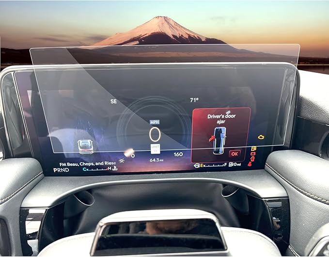 SXCY for 2025 Lincoln Aviator Screen Protector 12.3 Inch 2025 Aviator Accessories 2025 Aviator Instrument Dashboard Screen Protector[2PCS Nano]