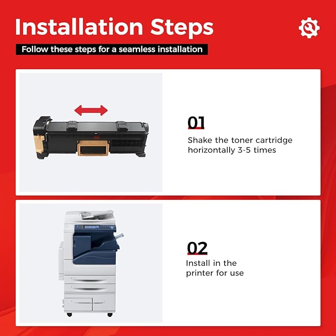 5325 5330 5335 Drum Unit 013R00591 Drum Unit (Not Toner) Black 1-Pack High-Yield Replacement for Xerox 5325 5330 5335 Image-Drum Compatible for Xerox WorkCentre 5325 5330 5335 Laser Printer All-in-One
