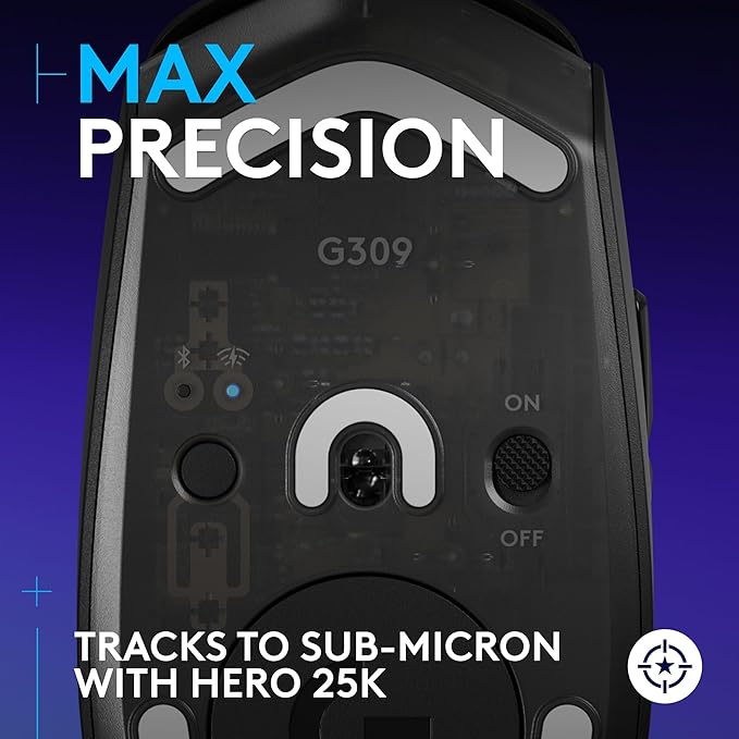 Logitech G515 TKL Wireless Gaming Keyboard (Linear) + G309 Lightspeed Wireless Gaming Mouse Bundle - Black