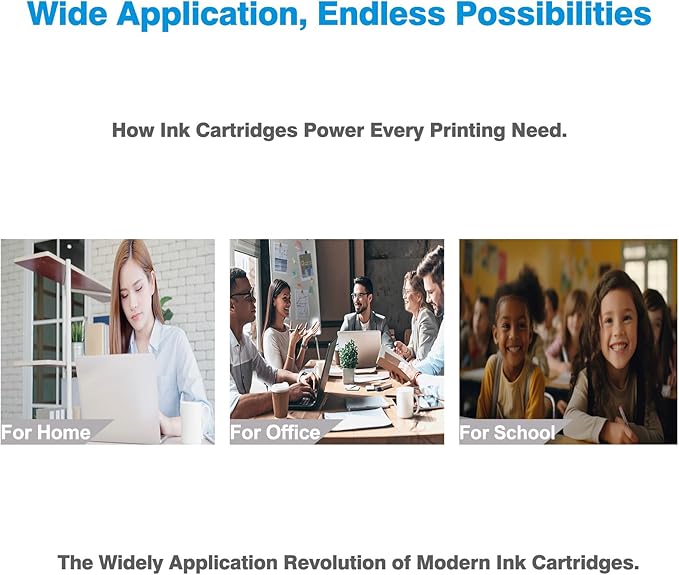 936e Ink Cartridges Combo Pack Replacement for HP 936 936XL for OfficeJet 9122e; Pro 9120e 9120 9125e 9125 9128e 9135e 9135 9110b 9120b 9130b 9130; Pro Wide Format 9730e 9730 Printers KCMY 4-Pack