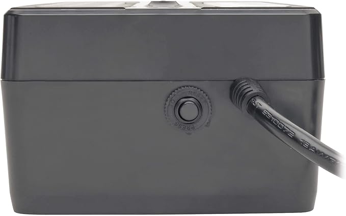 Tripp Lite 750VA UPS Battery Backup Surge Protector Efficient ENERGY-STAR Certified, AVR, 12-Outlet Uninterruptible Power Supply, Dataline Protection, 3-Year Warranty & 100,000 Insurance (ECO750UPS)