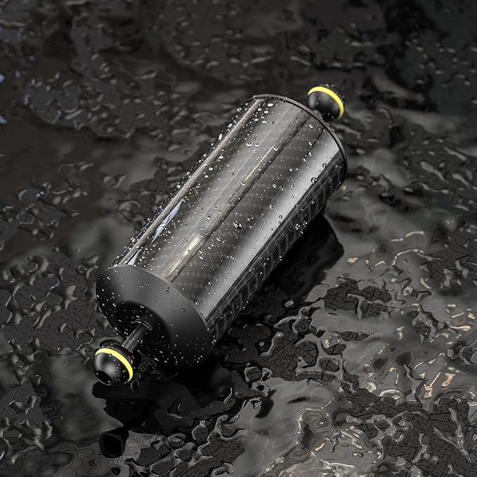 Sea frogs Carbon Fiber Float Arm D80mm, 10'', for Ultralight, Aquatic Arm, Buoyancy Provided 900g, Underwater Camera System Diving Tray Video Light/Strobe GA-11