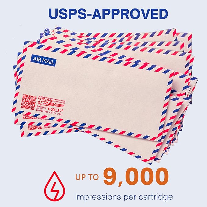 765-9 Ink Cartridge High Yield Replacement for Compatible Pitney Bowes SendPro C Auto DM300c DM400c DM450c DM475c and G900 Postage Meter Red Ink Fluorescent